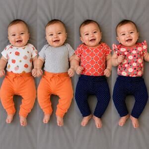 Baby Girl 3-6M Bundle 6 Pc Carter’s Old Navy Simple Joys Baby Gear Koala Baby